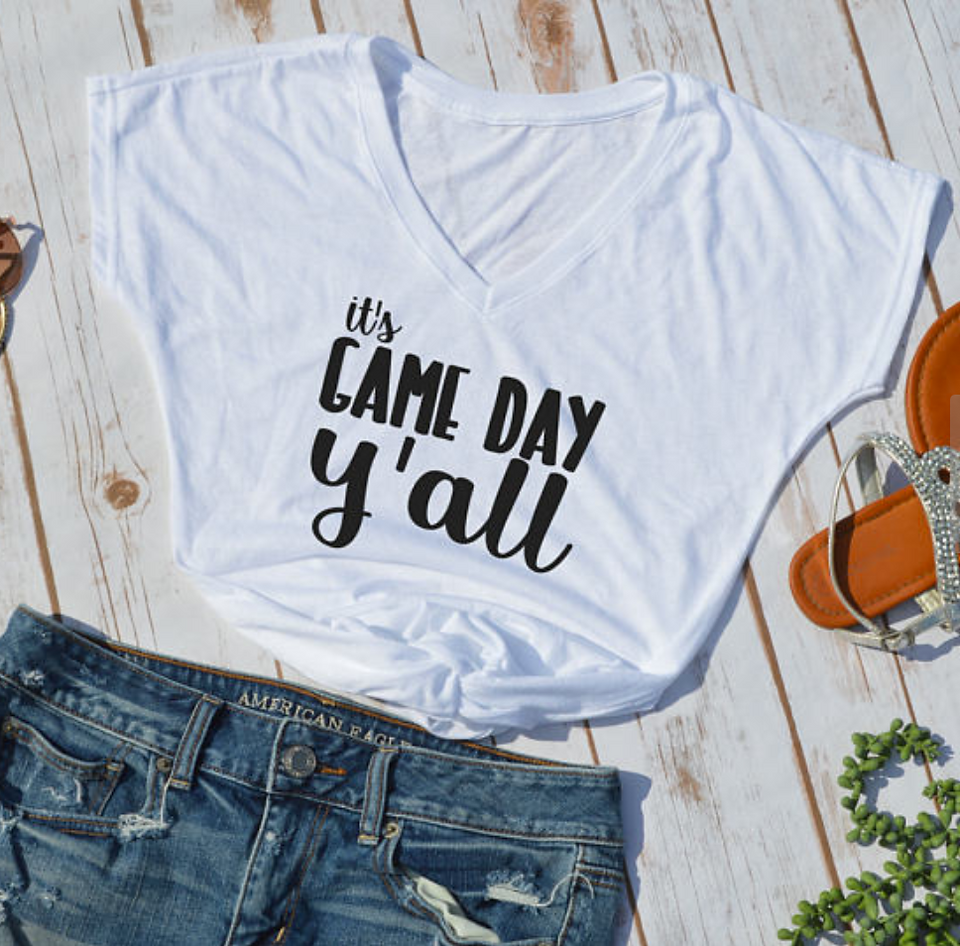 It's Game Day Y'all T-Shirt