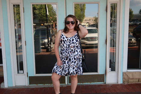 Snow Leopard Roarin' Dress
