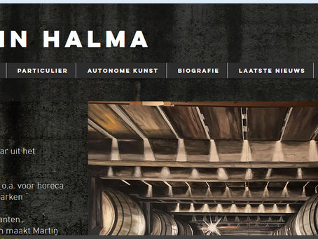 Nieuwe website Martinhalma.com staat online!