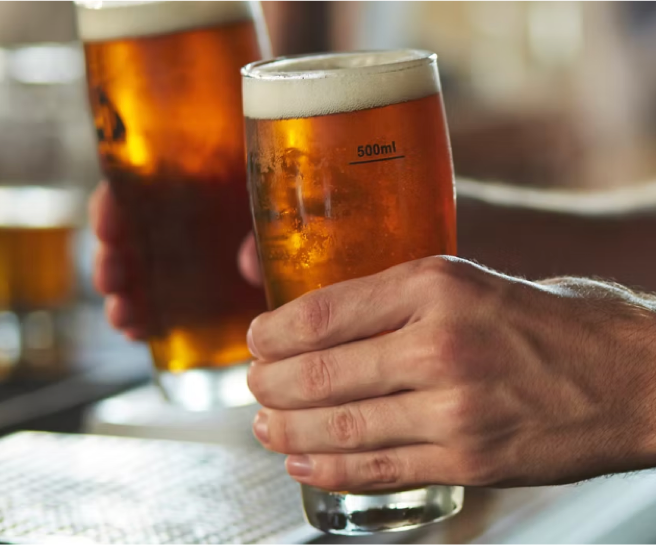 Perfect Pour With Beer gas