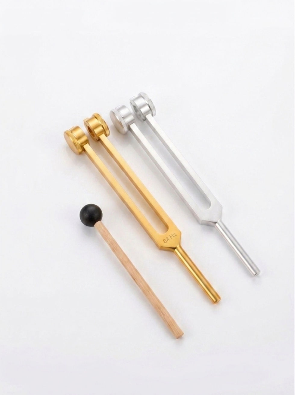 Miniaturbild: Set 2 Neuro Stimmgabel für Pferde 64 Hz und 128 Hz