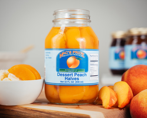 Dessert Peach Halves | McLeod Farms