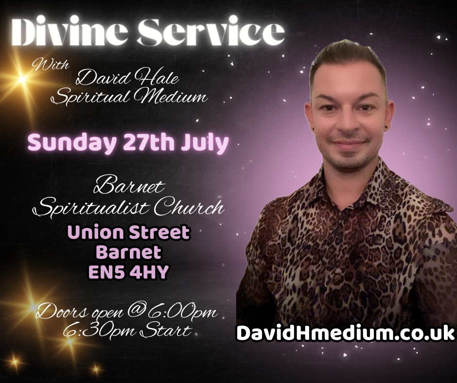 Divine Service for Barnet Christian Spiritualist Church | DavidH:Medium