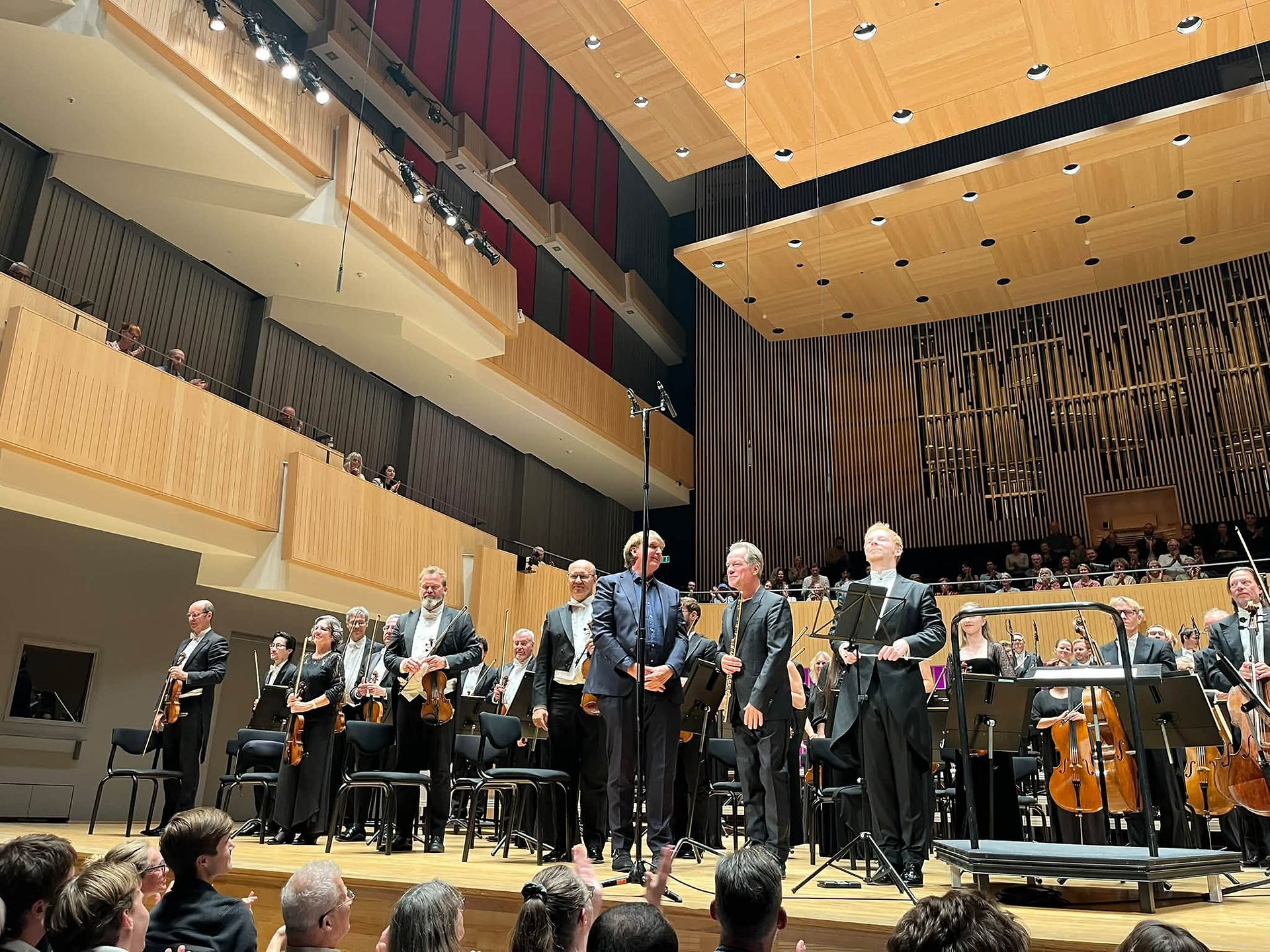 The premiere of Willem Jeths’ Flute Concerto. © Photo by Paw Hedegaard Amdisen.