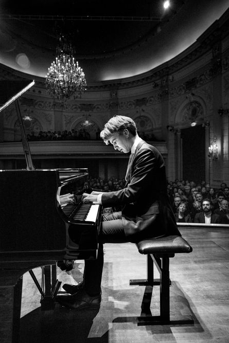 Ramon van Engelenhoven at the Cocnertgebouw - picture: Duco de Vries