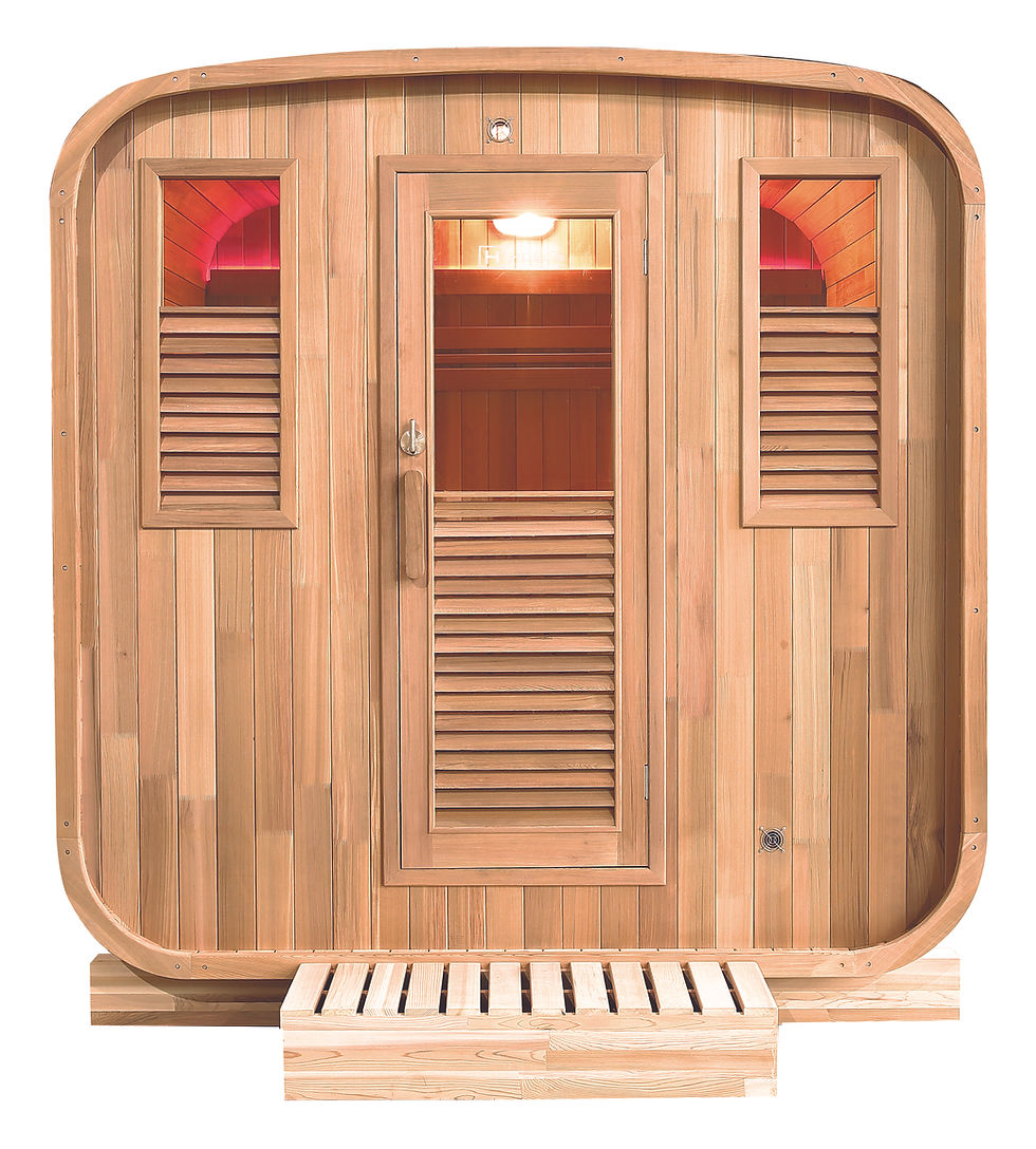 Miniatura: Gaïa Nova - sauna exterior 6 plazas