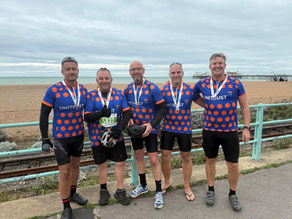 Unitrust Team Completes London to Brighton Bike Ride for Refuge