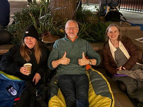 Unitrust Team supports Glass Door Homeless Charity