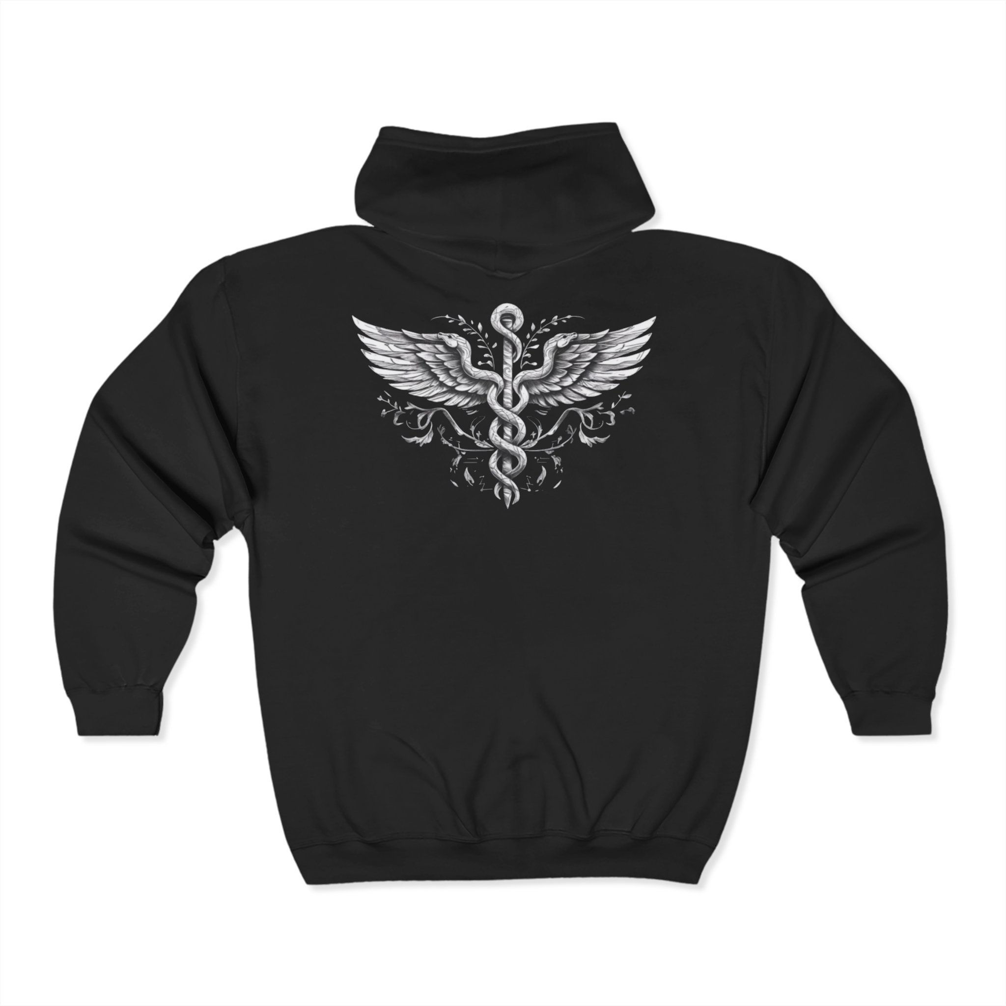 The Caduceus - Unisex Full-Zip Hoodie