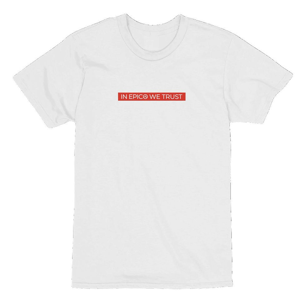 Miniatura: IN EPICO WE TRUST - oversize white