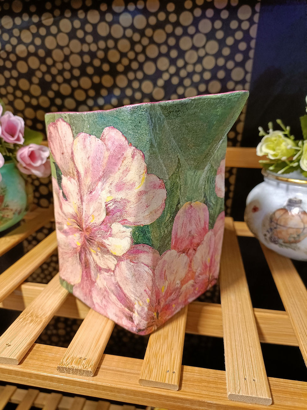 Thumbnail: Vase - Pink Blossoms