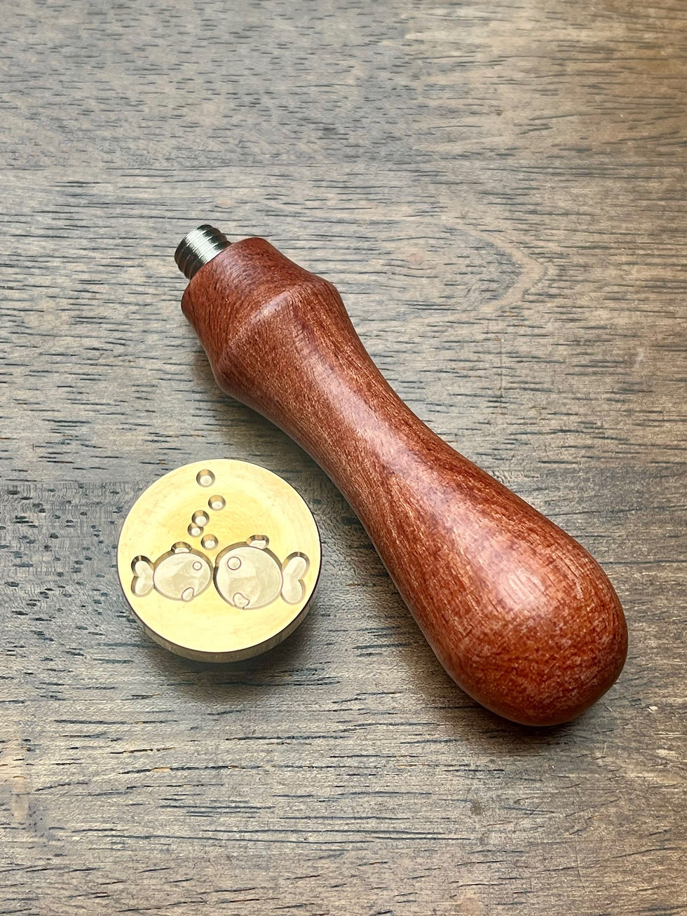 Miniaturbild: Siegelstempel Fische, Meer