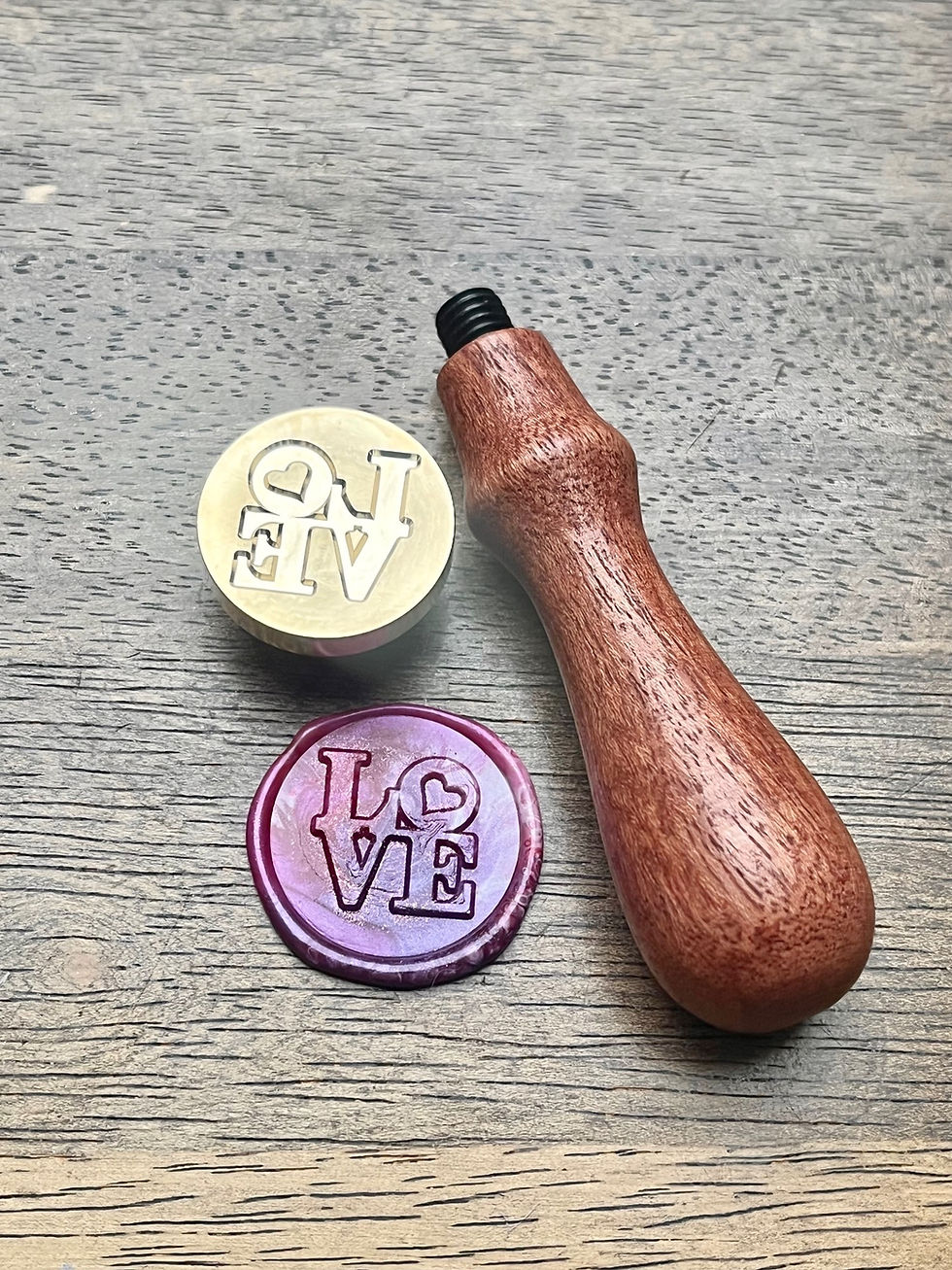 Miniaturbild: Siegelstempel LOVE