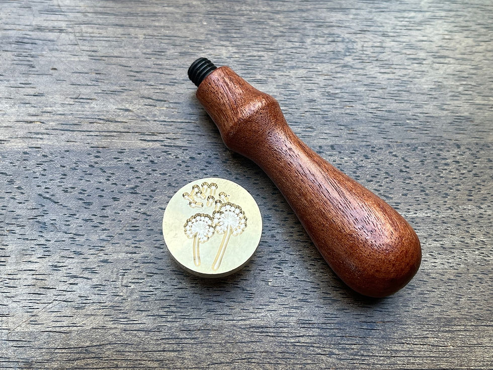 Miniaturbild: Siegelstempel Pusteblumen