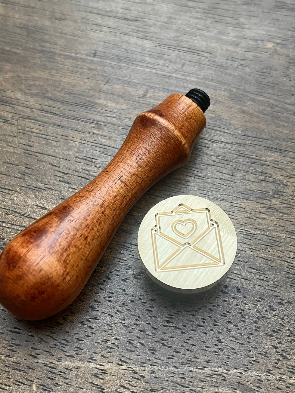 Miniaturbild: Siegelstempel Brief mit Herz