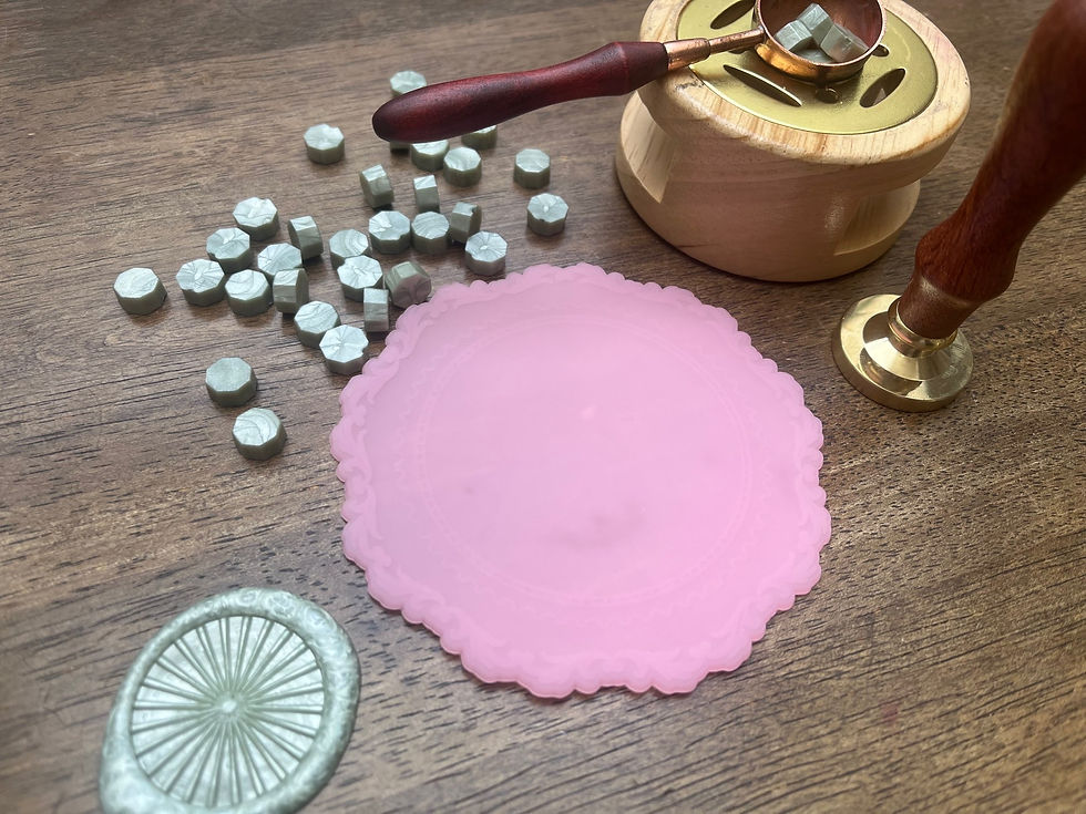 Miniaturbild: Silikonmatte zum Siegel, Siegelmatte