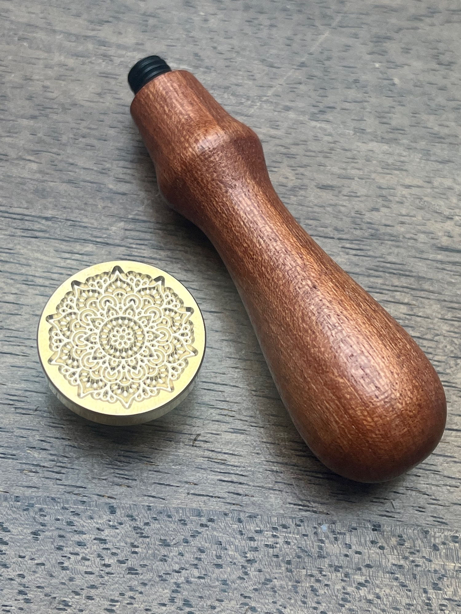 Siegelstempel Mandala