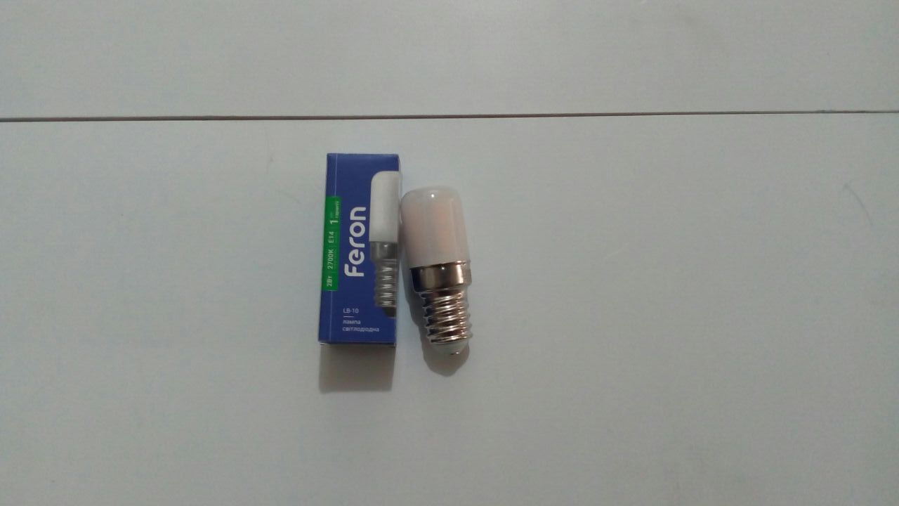 Електрична лампа Feron LB-10 Т26 2W 160Lm Е14 2700