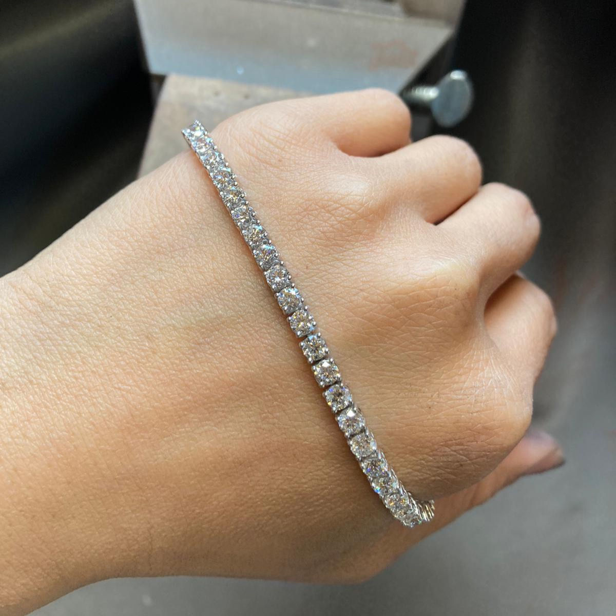 Diamond Line Bracelet