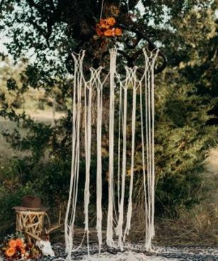Wood Hoop Macramé