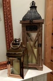 Wood & Copper Misc . Lanterns