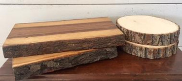 Long & Round Wood Slices