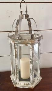 Chippy Gray Lantern
