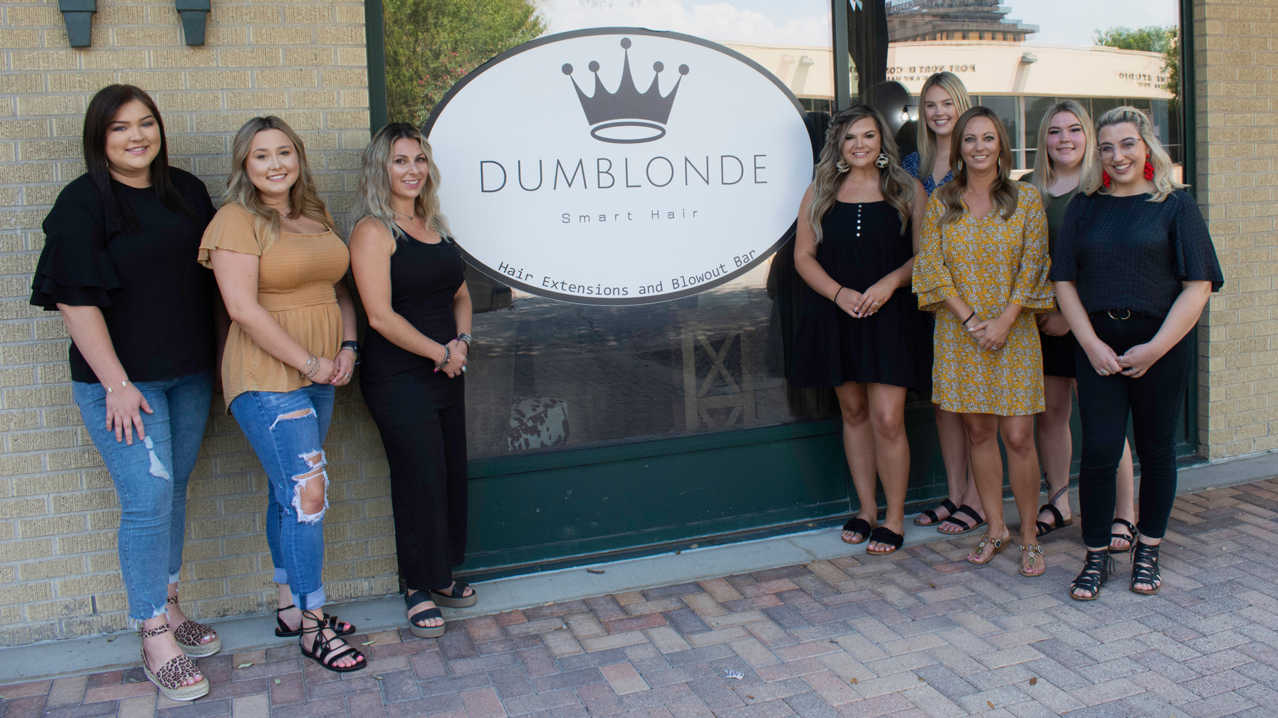 Contact DumBlonde Smart Hair Fort Worth Hair Salon