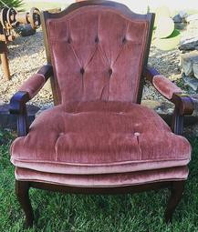 "Rose" Dusty Rose Chair