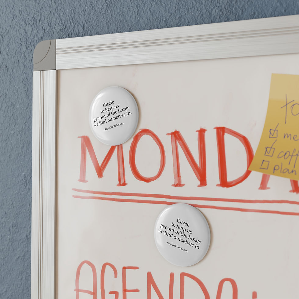 Thumbnail: Button Magnet, Circle #1