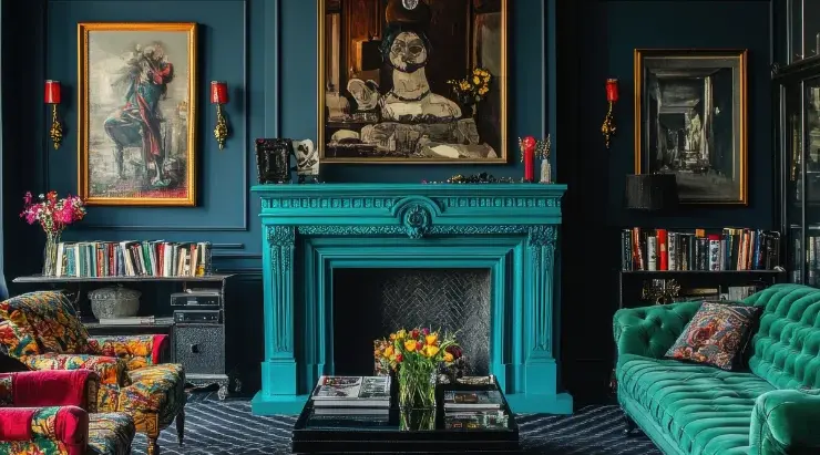 how to mix furniture styles in living room