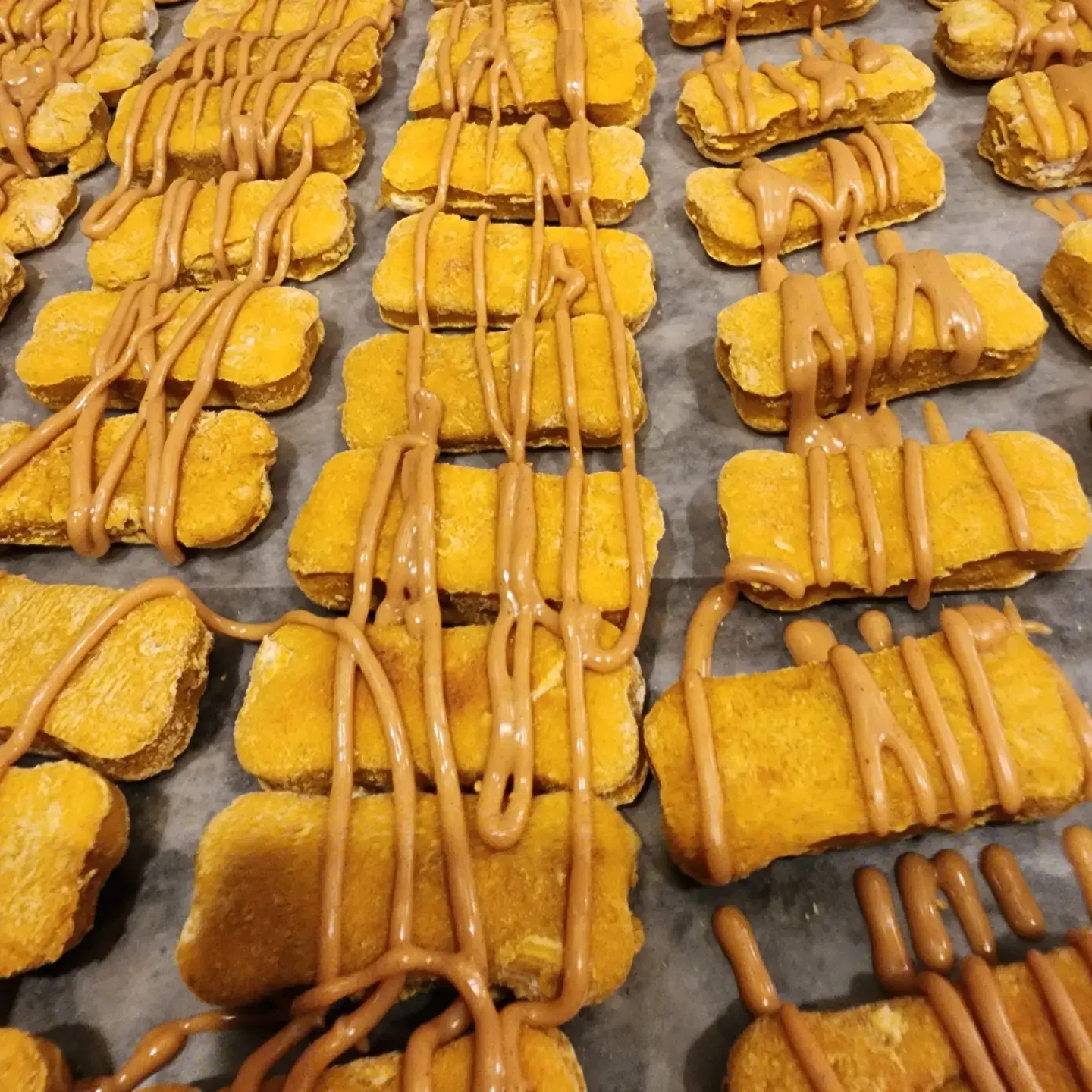 Pumpkin Peanut Butter Dog treats (1 dozen)