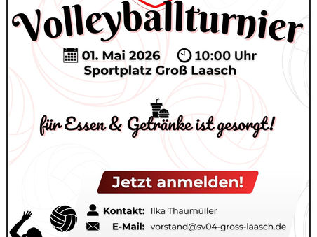 Volleyballturnier am 01. Mai 2026