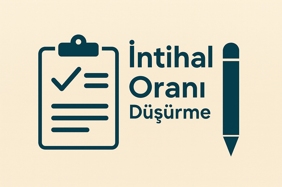 turnitin intihal oranı düşürmek