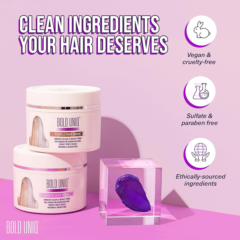 Thumbnail: Bold Uniq Purple Hair Mask - Toner