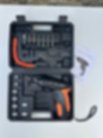 Thumbnail: Cordless Screwdriver Set with 30 Attachments – Rechargeable & Versatile for DIY