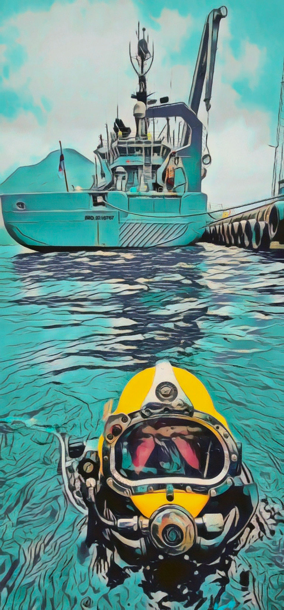 Øvelse med det færøske Søværn.