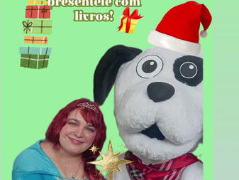 Natal Com livros 📚 da escritora Angélica Rizzi.