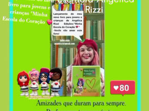 Novidades literárias da escritora Angélica Rizzi