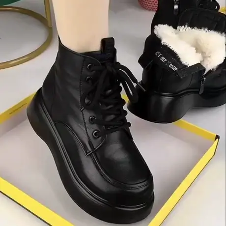 Women Snow Boots Winter Warm Fleece Lined