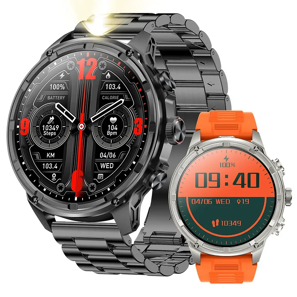 Thumbnail: V99 Smart Watch 1.85 HD Screen Heart Rate Step Counter Bluetooth Call