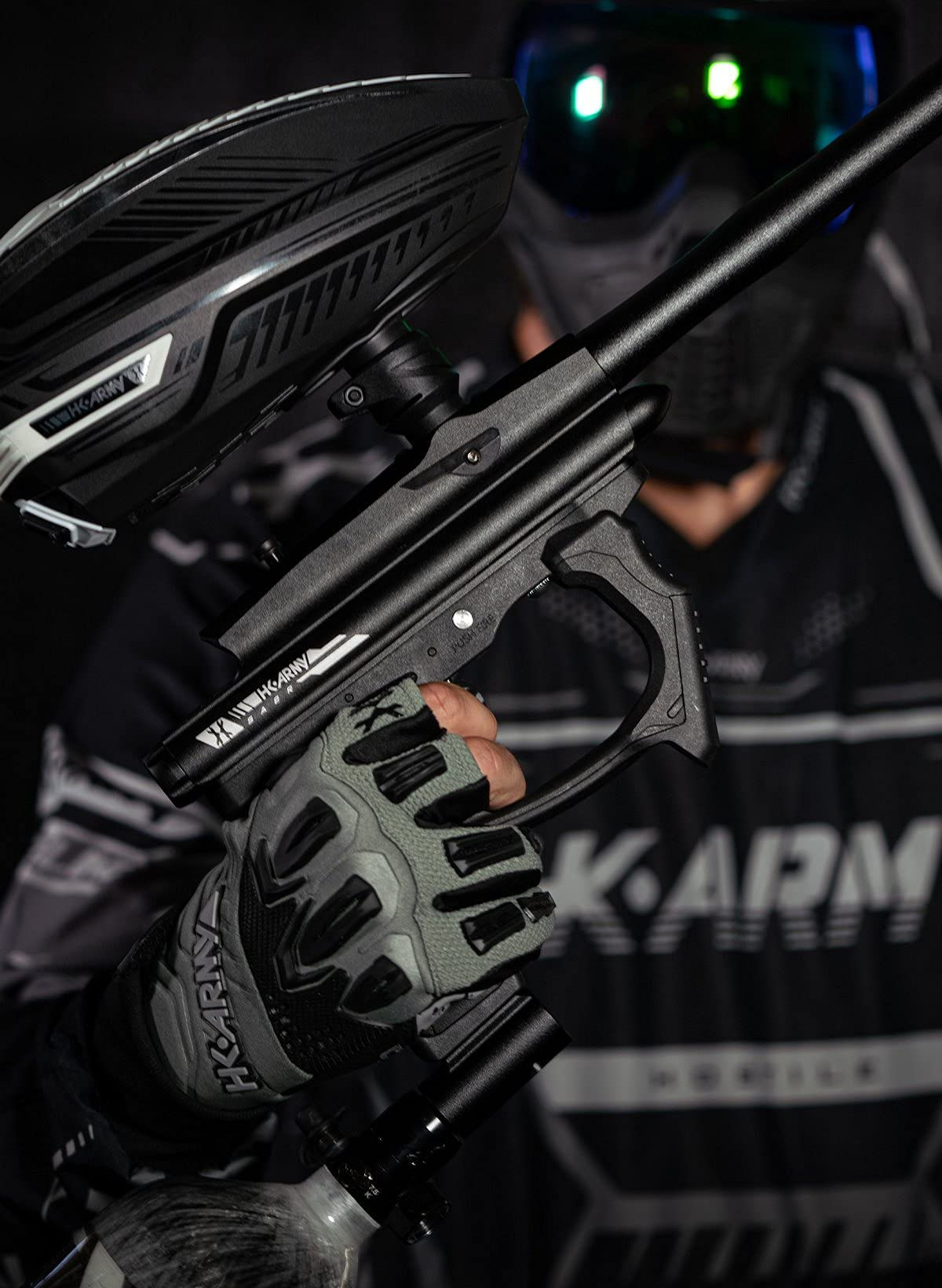 HK Army SABR Semi-Auto Paintball Marker - Dust Black