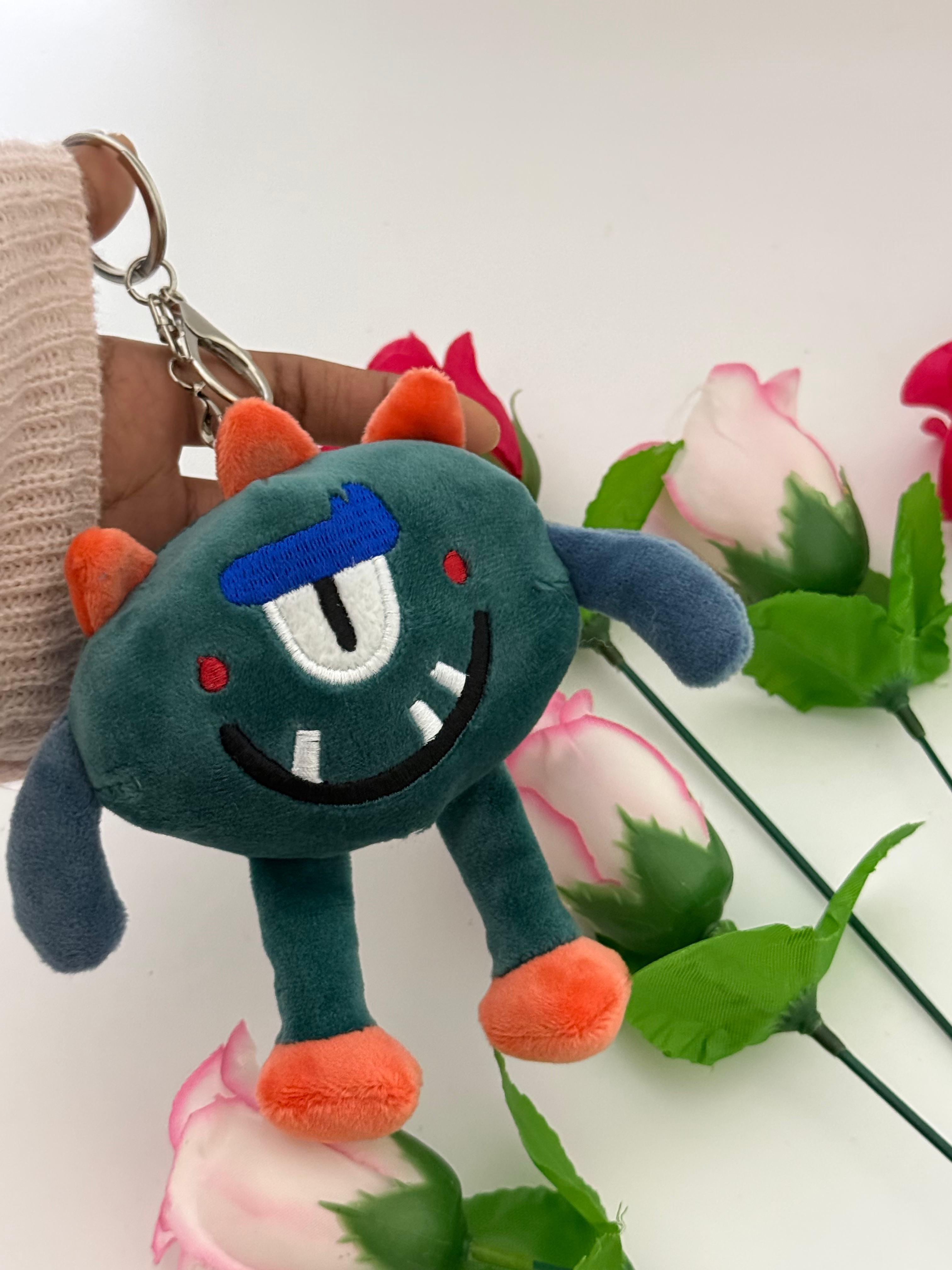 Cyclops Monster Plush Keycharm