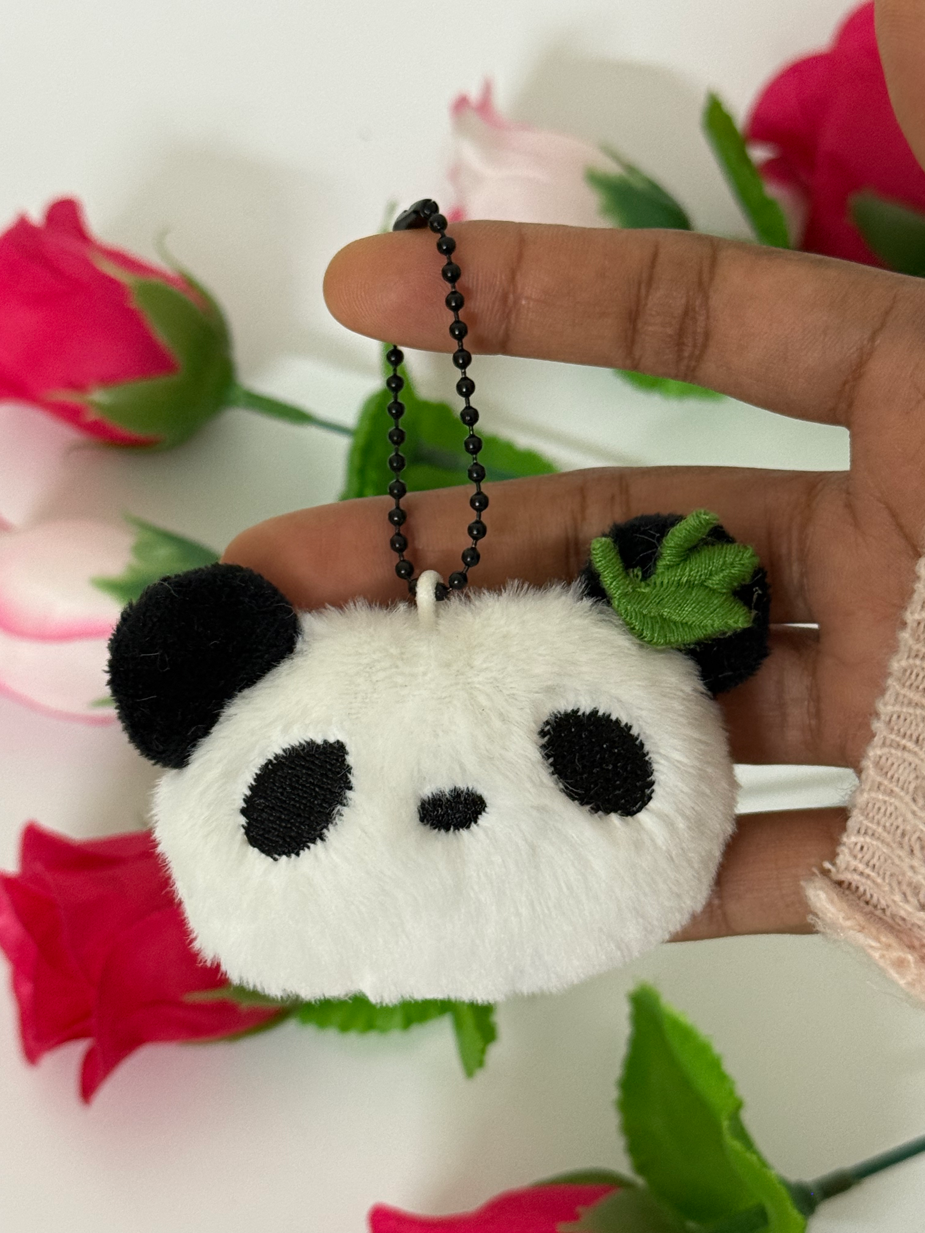 Panda Plush Keycharm