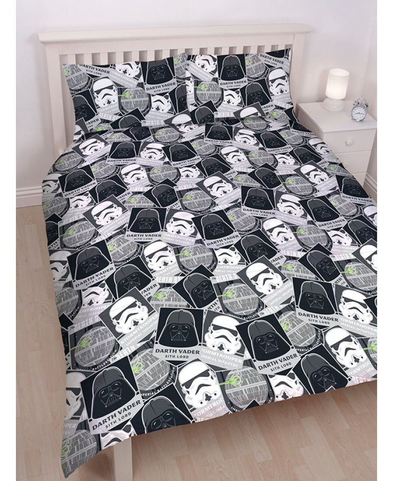 Thumbnail: Star Wars Classic Patch Duvet Cover Set - Rotary Design