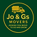 Jo & Gs Movers Logo..