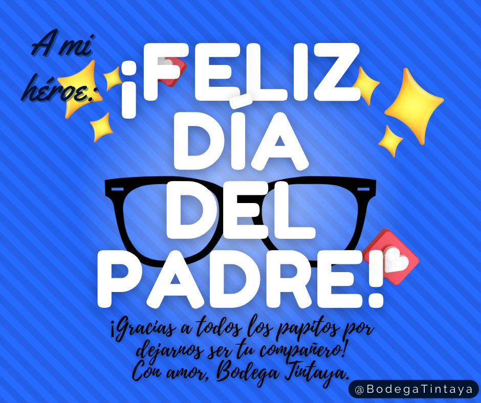 ¡Felíz día del Padre!