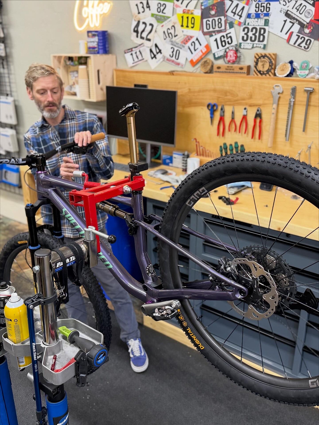 Specialized Chisel FS custom bike build at Cykelworx.