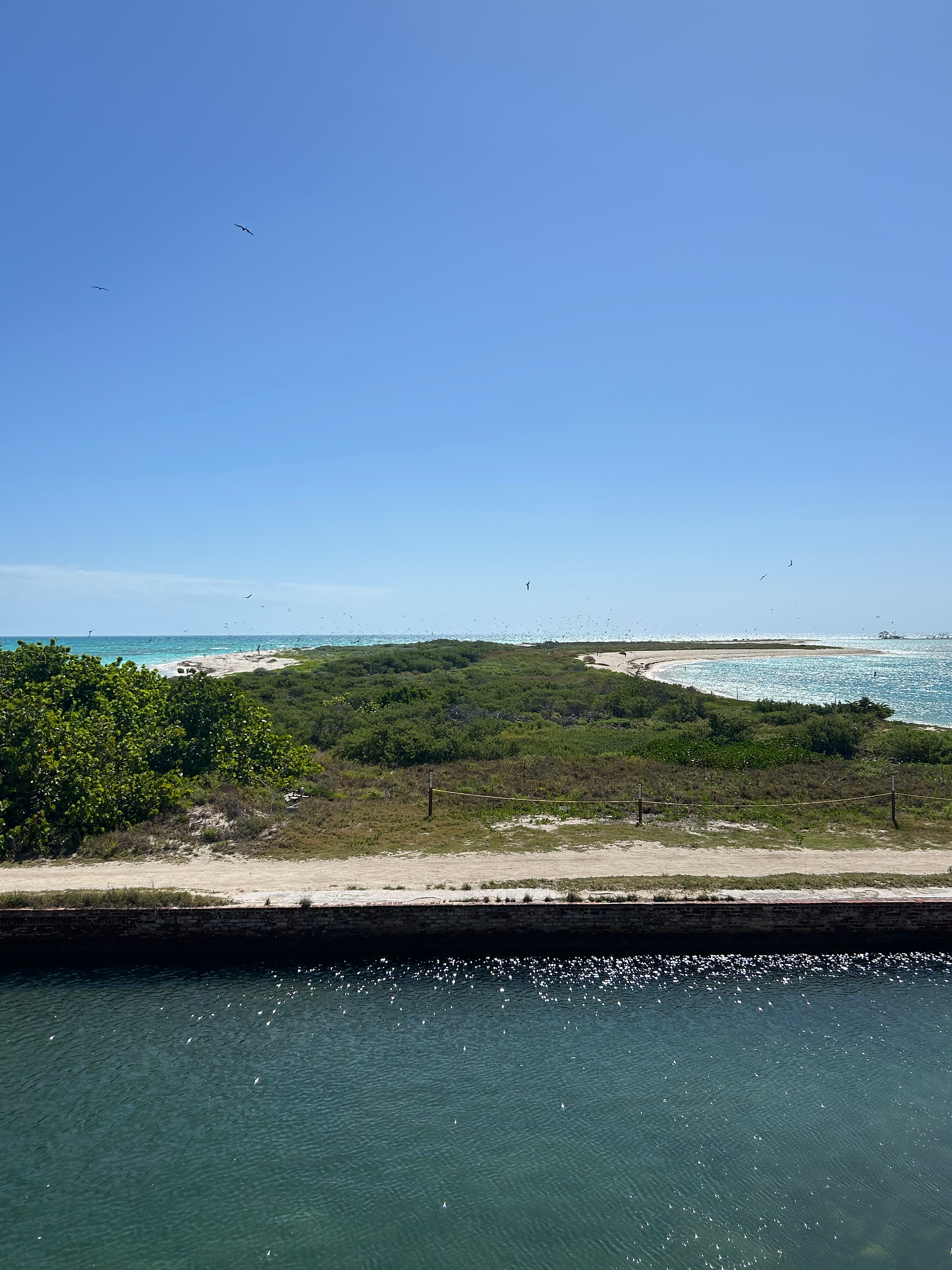 Fort Jefferson, Dry Tortugas National Park.