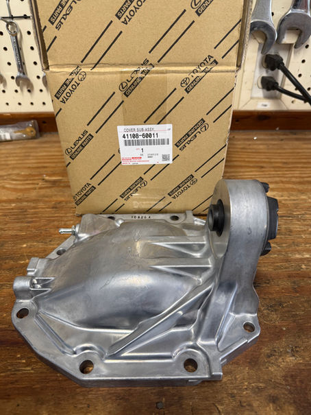 How to replace front diff cover on 100 Series Land Crusier